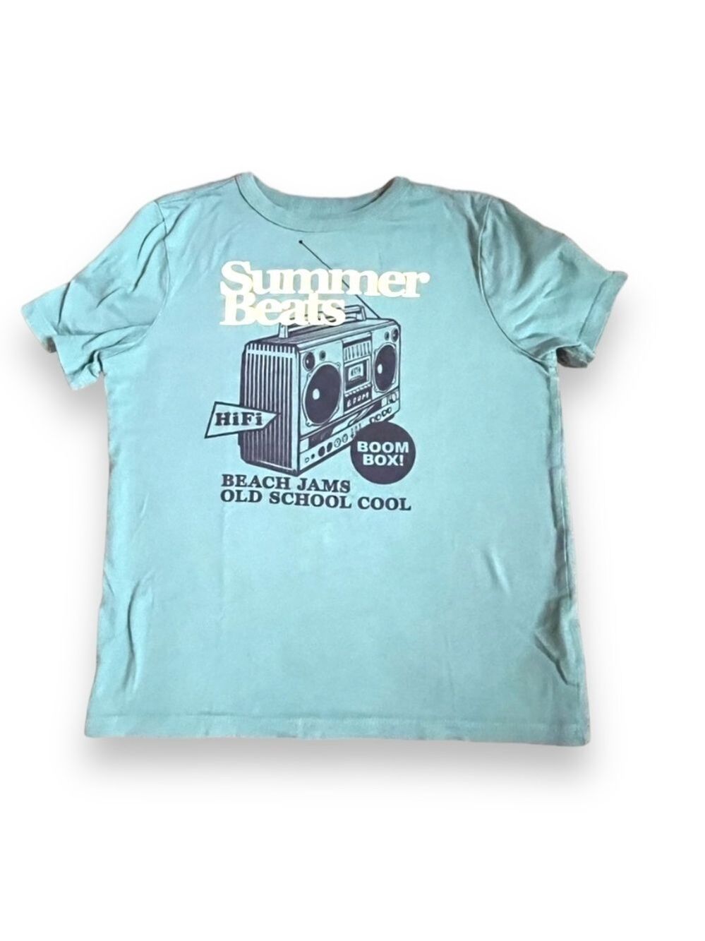 GAP Summer Beats t shirt size small boys blue
